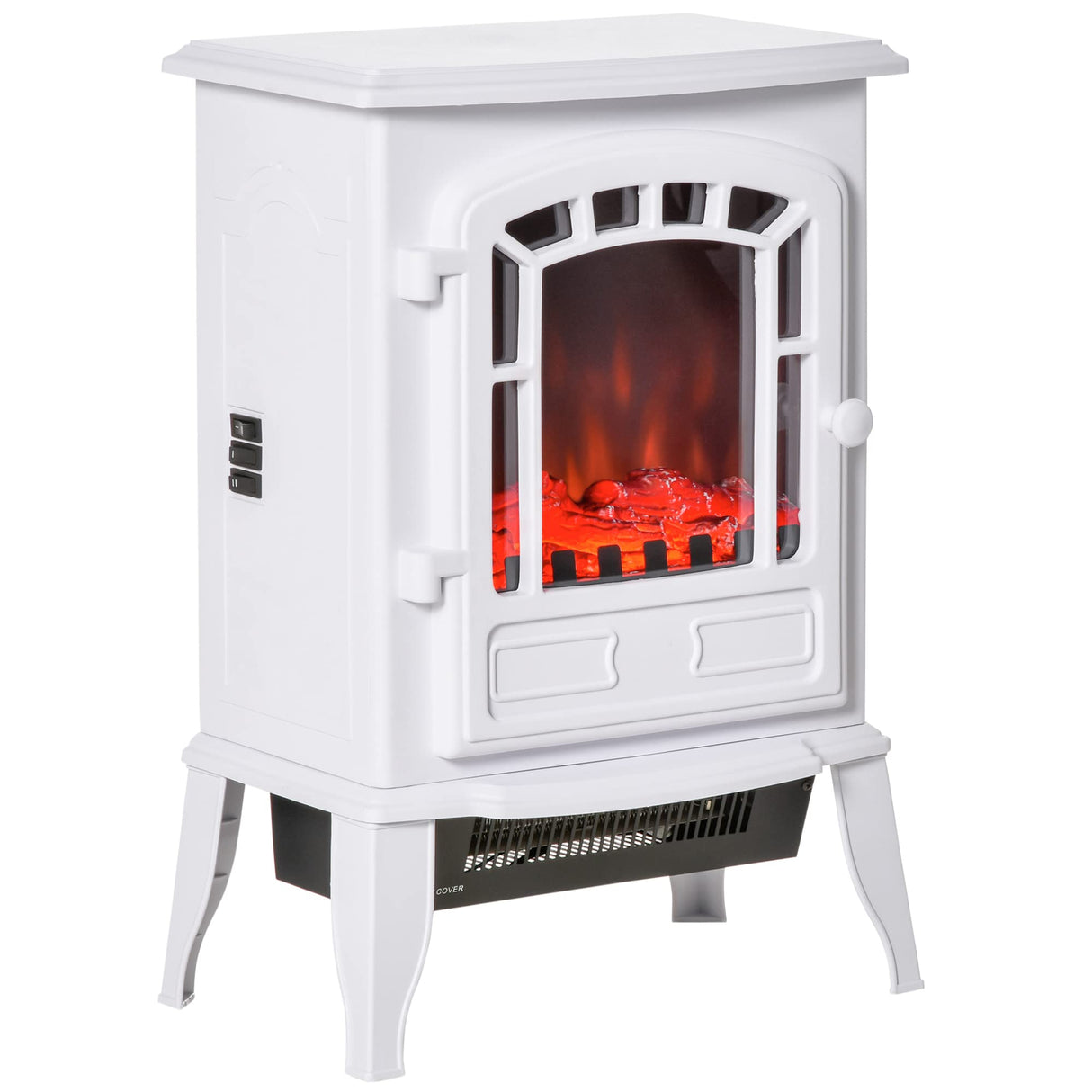 22" Free Standing Electric Fireplace Stove