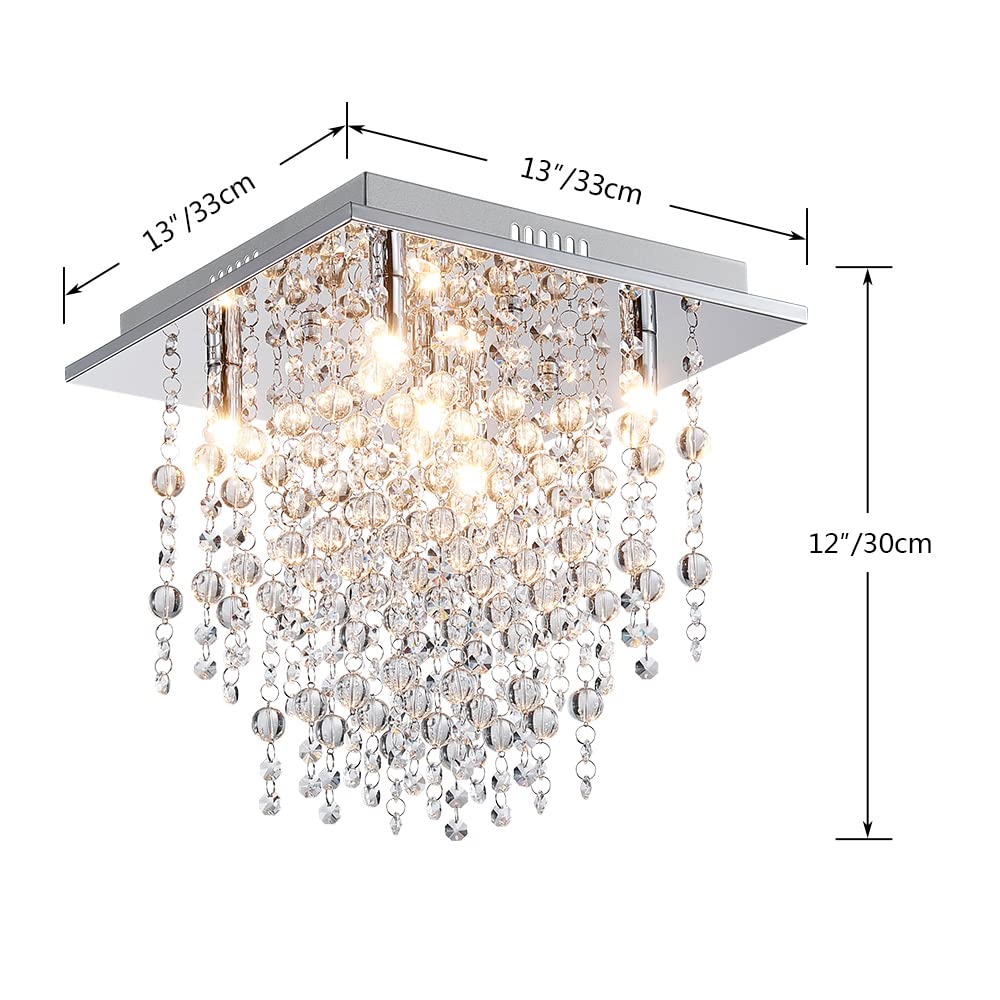 5-Lights Modern Flush Mount Ceiling Light Fixtures