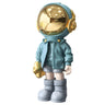 Astronaut Statues Spaceman Arts Gifts Light Blue Figurine Ornament