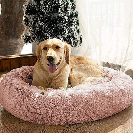 Calming Dog Bed (L/XL/XXL/XXXL) for Medium and Large Dogs Comfortable Pet Bed