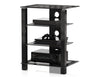 4-Tier AV Media Cabinet Stand Component Cabinet, Gaming TV Stand