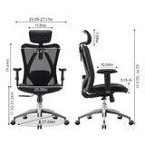 Office Chair for Big and Tall People Adjustable Headrest