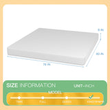 8 inch Memory Foam Mattress Cooling Gel Green