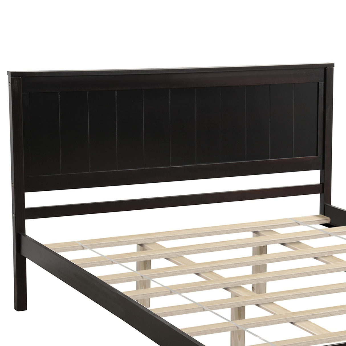 Queen Size Platform Bed Frame with Headboard