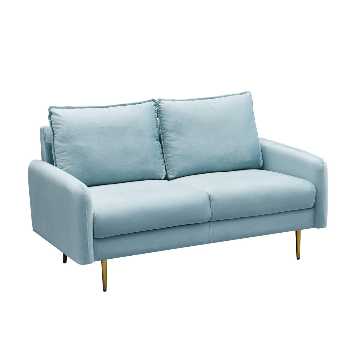 Sofa Tufted Couch with Metal Legs for Living Room