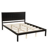 Queen Size Platform Bed Frame with Headboard