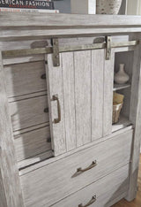 Brashland Farmhouse 5 Drawer Chest with Dovetail Construction