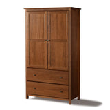 Shaker 2-Door Wardrobe, Walnut