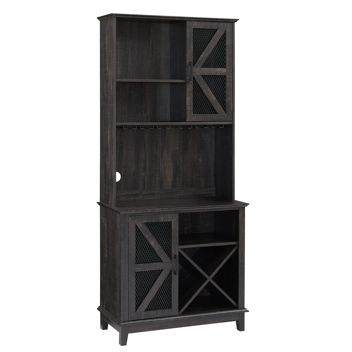 Sideboard Microwave Stand, bar cart 72" | Kitchen Pantry with Stand