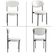 Mid Century Dining Room Chairs Set of 4 Velvet Dining Chairs