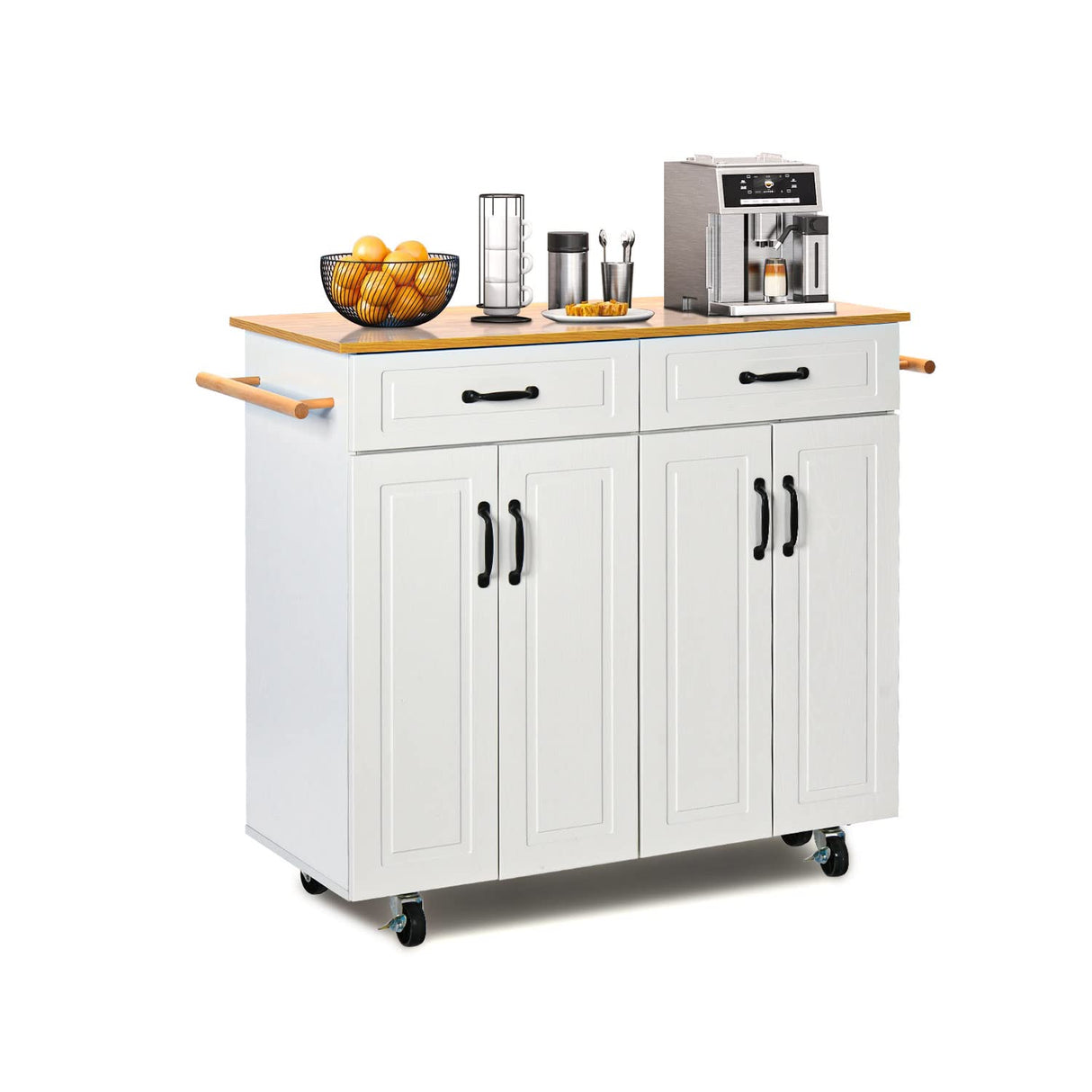 Kitchen Islands, Kitchen Island with Storage Rolling Kitchen Carts