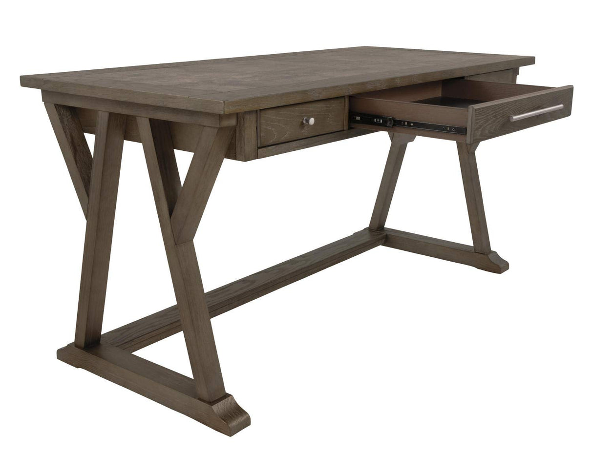 Luxenford Rustic Farmhouse 60" Home Office Desk