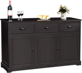 Sideboard Buffet Server Storage Cabinet Console Table Home Kitchen