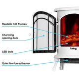 Tahoe LED Portable Freestanding Electric Fireplace Stove Heater