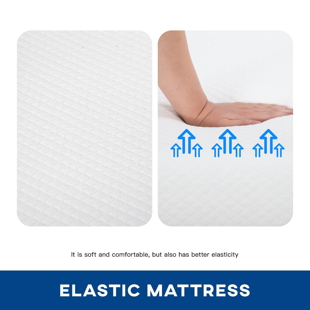 King Mattress 6 inch Gel Memory Foam Queen