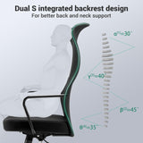 M101C Ergonomic Office Chair-High Back Mesh Office Chair