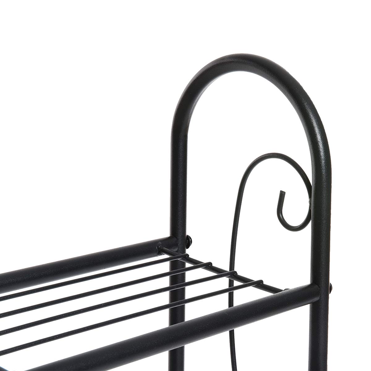 Florara Metal Tiered Plant Shelf – 3 Tier Decorative Rack