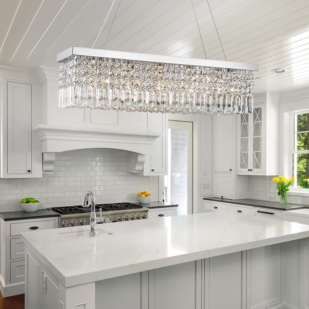 5-Lights K9 Crystal Chandelier Modern Chandelier