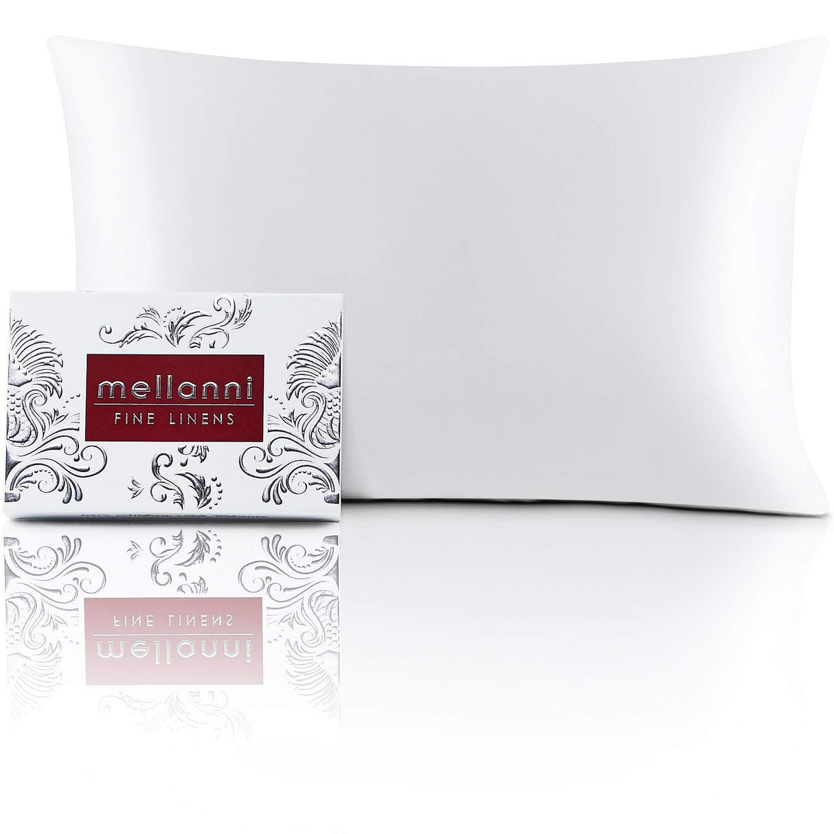 Pure Silk Pillowcase Queen Size - Perfect for Hair and Skin, Reducing Friction