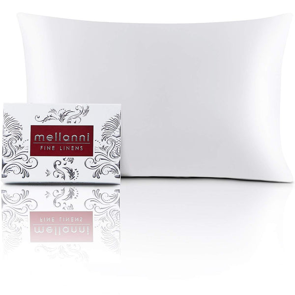 Pure Silk Pillowcase Queen Size - Perfect for Hair and Skin, Reducing Friction
