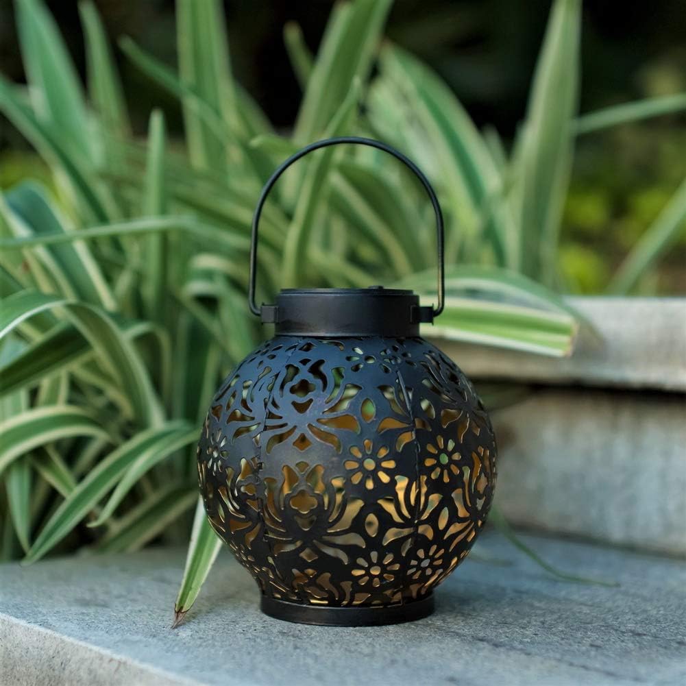 2 Pack Outdoor Solar Lantern Lights Decorative Christmas Light