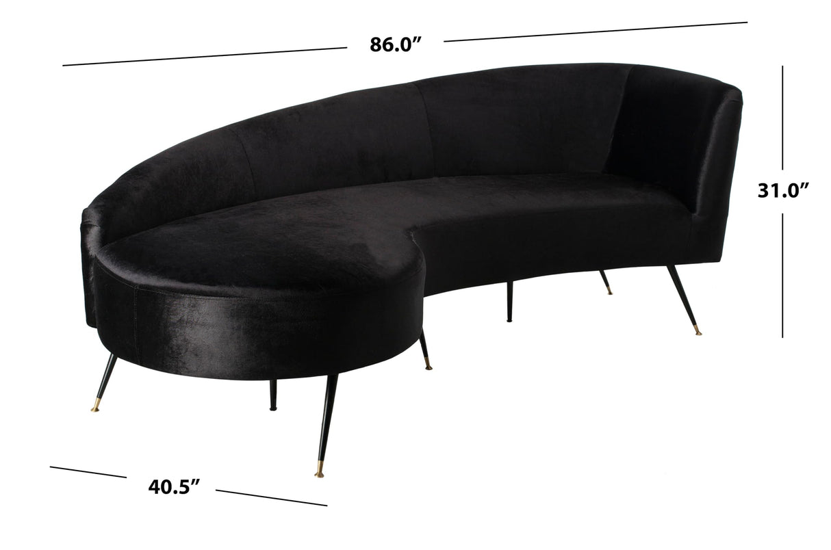 Couture Home Evangeline Modern Glam Black