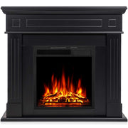 43” Electric Fireplace Mantel Wooden Surround Firebox