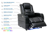 Attaliarec Home Theater Seating Seats, Movie Theater Chairs Theater Recline