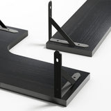 Floating Corner Shelves for Wall Décor Storage