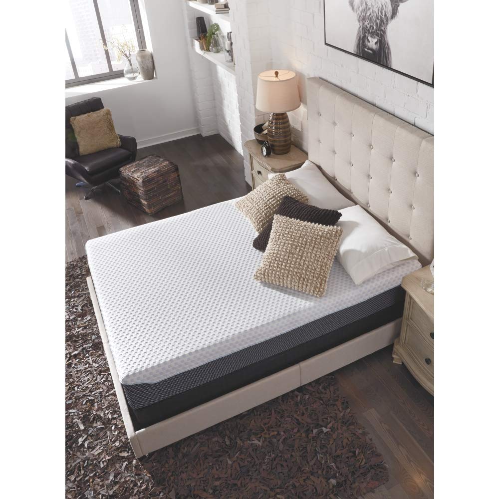 10 Inch Elite Plush Mattress, Green Tea & Charcoal Infused Gel Memory Foam