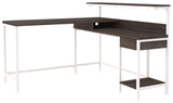 Dorrinson Modern L-Shaped Home Office Desk