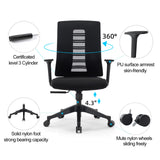 Office Chair Ergonomic Desk Chair Task Chair with Mesh Backrest