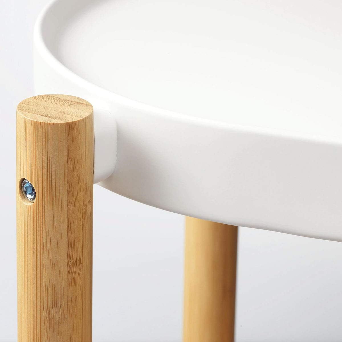 Wisuce 2-Tier Bamboo Plant Stand – Modern Display Shelf