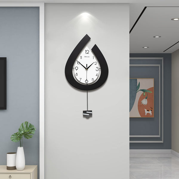 Large Wall Clock for Living Room Decor Big Pendulum Modern Wall Clock