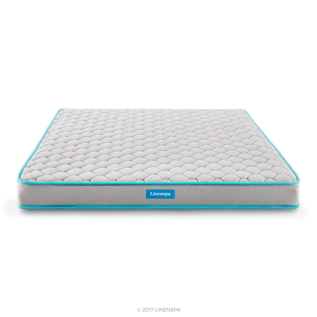 6 Inch Innerspring Twin Mattress with Foam Layer -White