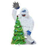 32" Pre-Lit Bumble and Christmas Tree Christmas Yard Decoration