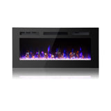 Wall Fireplace Electric with Remote Control