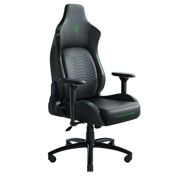 Iskur XL Gaming Chair: Ergonomic Lumbar Support System - Multi-Layered Synthetic Leather Foam Cushions