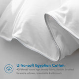 Hotel Collection Feathers Down Comforter King Size Fluffy Duvet Insert for All Season