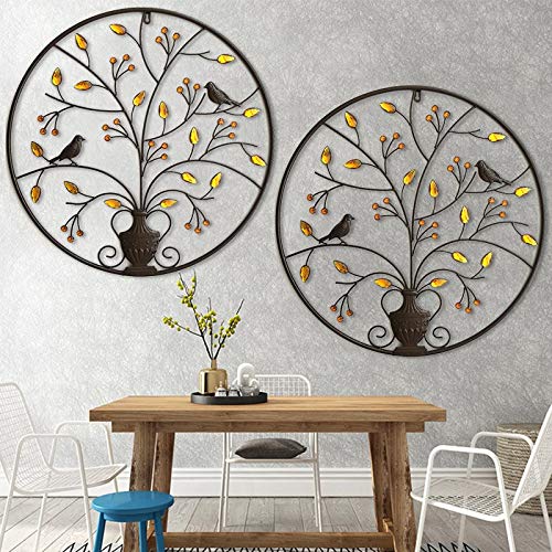 Metal Round Wall Decor