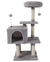 Cat Tree Cat Tower Condo with Sisal Scratching Post for Indoor Cats Cat Tree Cat