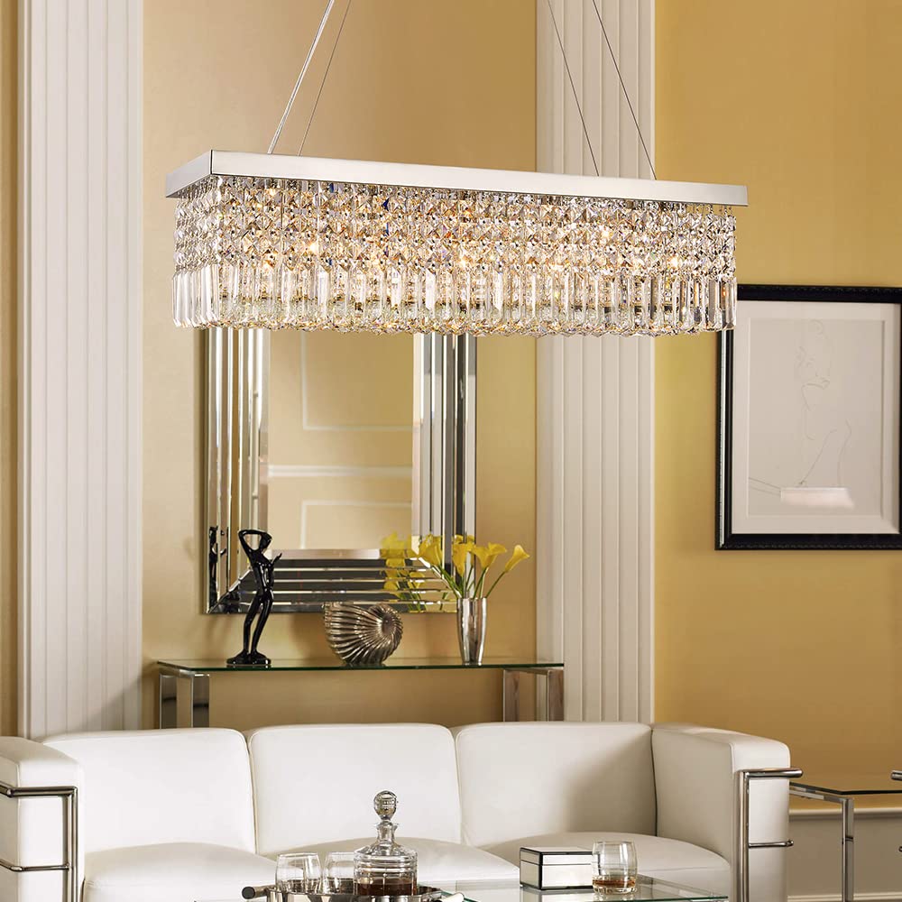 5-Lights K9 Crystal Chandelier Modern Chandelier