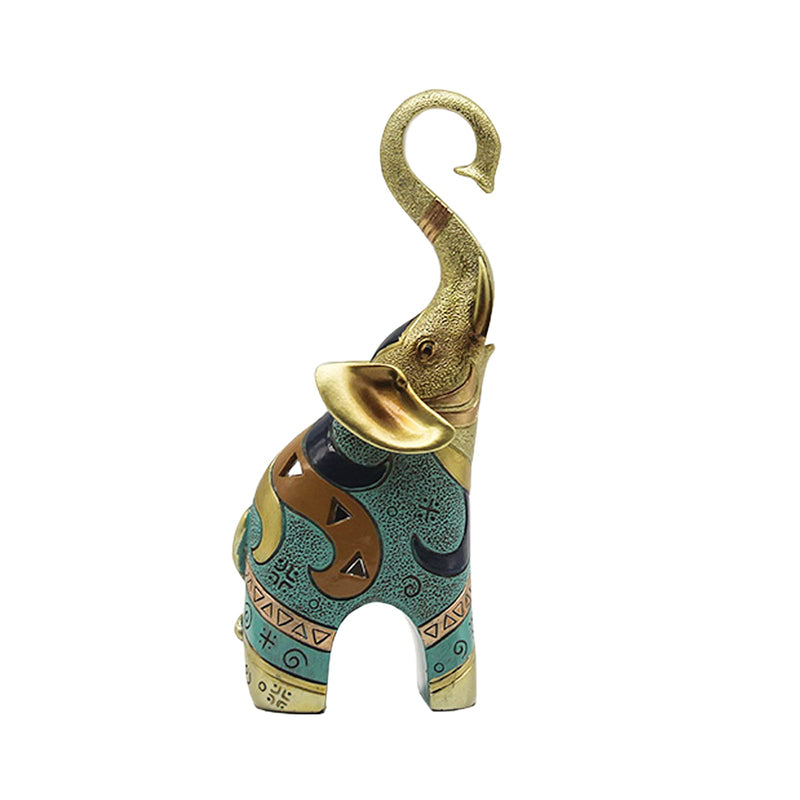 Good Luck Large Elephant Statue for Home, Elephant Statues Home Decor