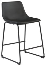 Centiar 24" Counter Height Modern Bucket Barstool