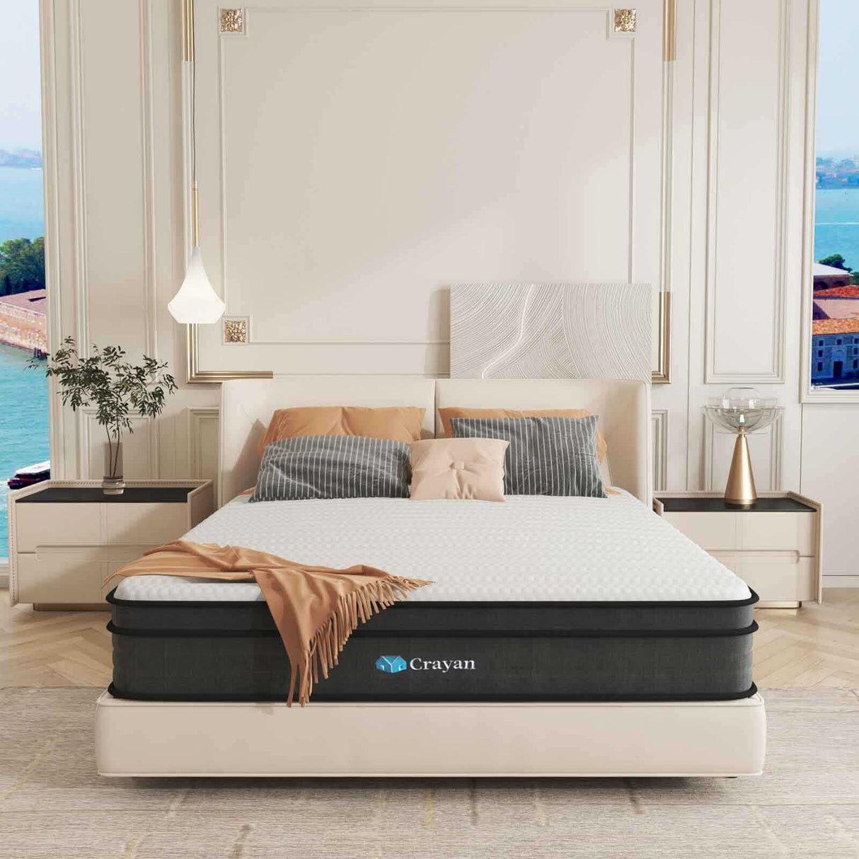 Queen Mattress, Memory Foam Mattress Queen Si Hybrid Mattress