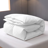 Organic Feathers Down Comforter King Size Duvet Insert for All Seasons