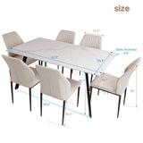 Dining Table Set for 6