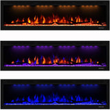 Wall Mounted & in Wall Recessed Fireplace Heater