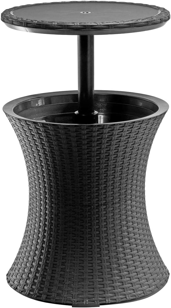 Pacific Cool Bar Outdoor Patio Furniture and Hot Tub Side Table
