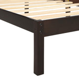 Queen Size Platform Bed Frame with Headboard